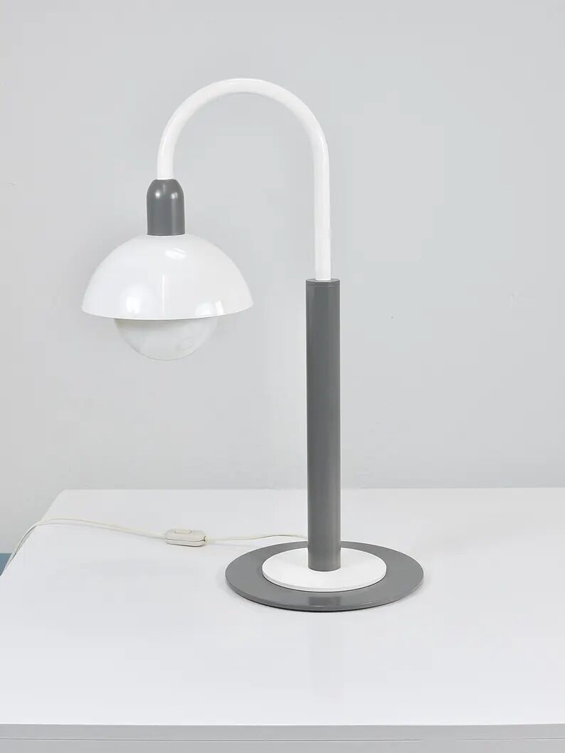Postmodern Italian 1980s Memphis Style Table Side Lamp, 1980s