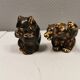 Two Royal Danish porcelain bears by Knud Kyhn
