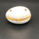 Decorative egg in Limoges porcelain Ladybug pattern
