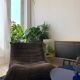 Togo in brown velvet by Michel Ducaroy for Ligne Roset 70s
