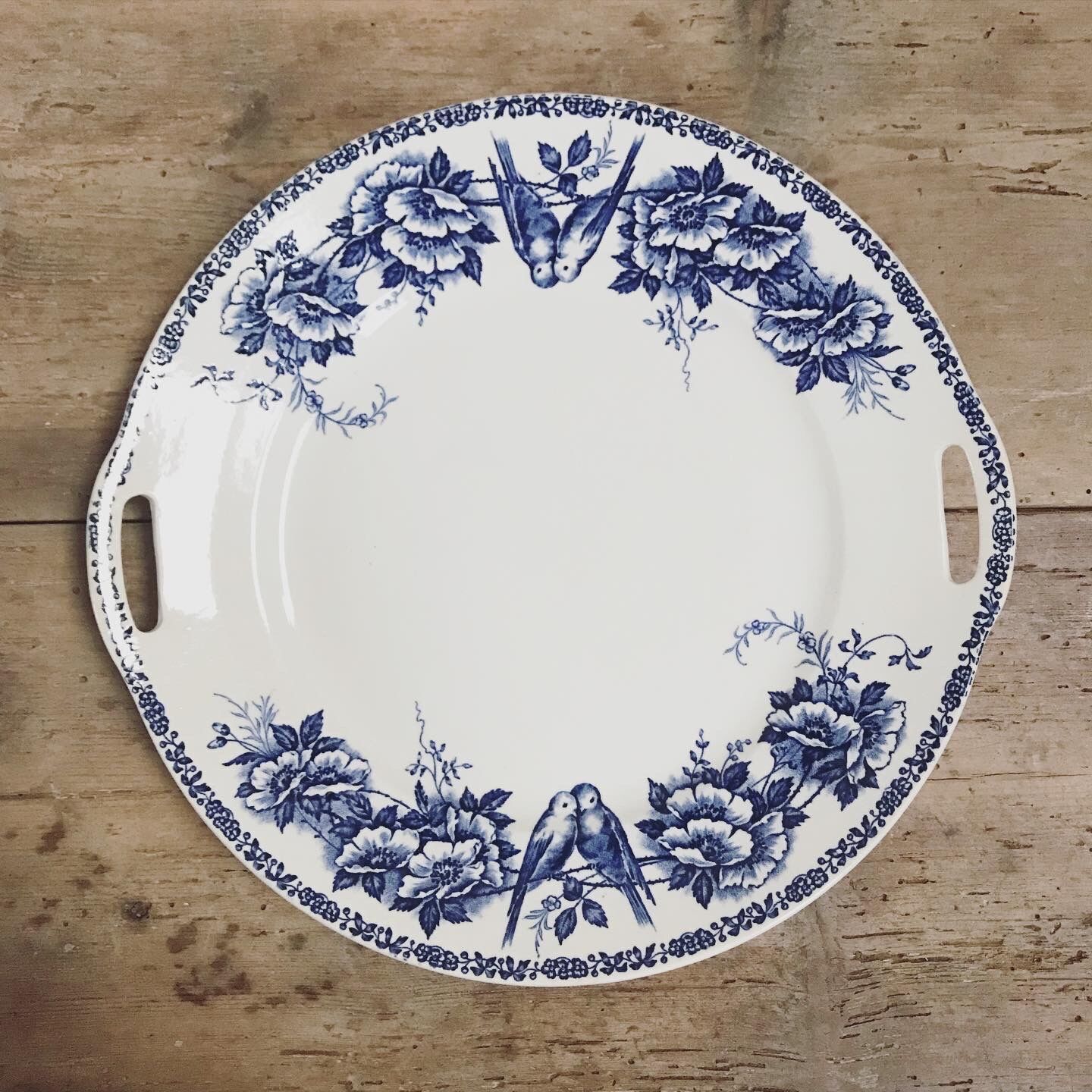 Antique cake dish Saint Amand