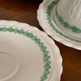 Set of 10 coffee cups 1930