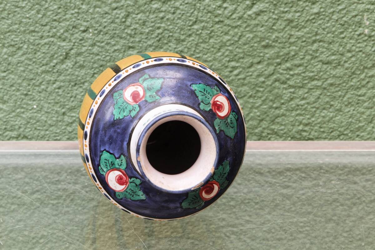 Glazed terracotta vase, signed Alfred Renoleau, 1930s.