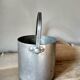Small aluminum bucket with handle - - kitchen cutlery door