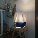 Lampe à poser tissée en fil de coton