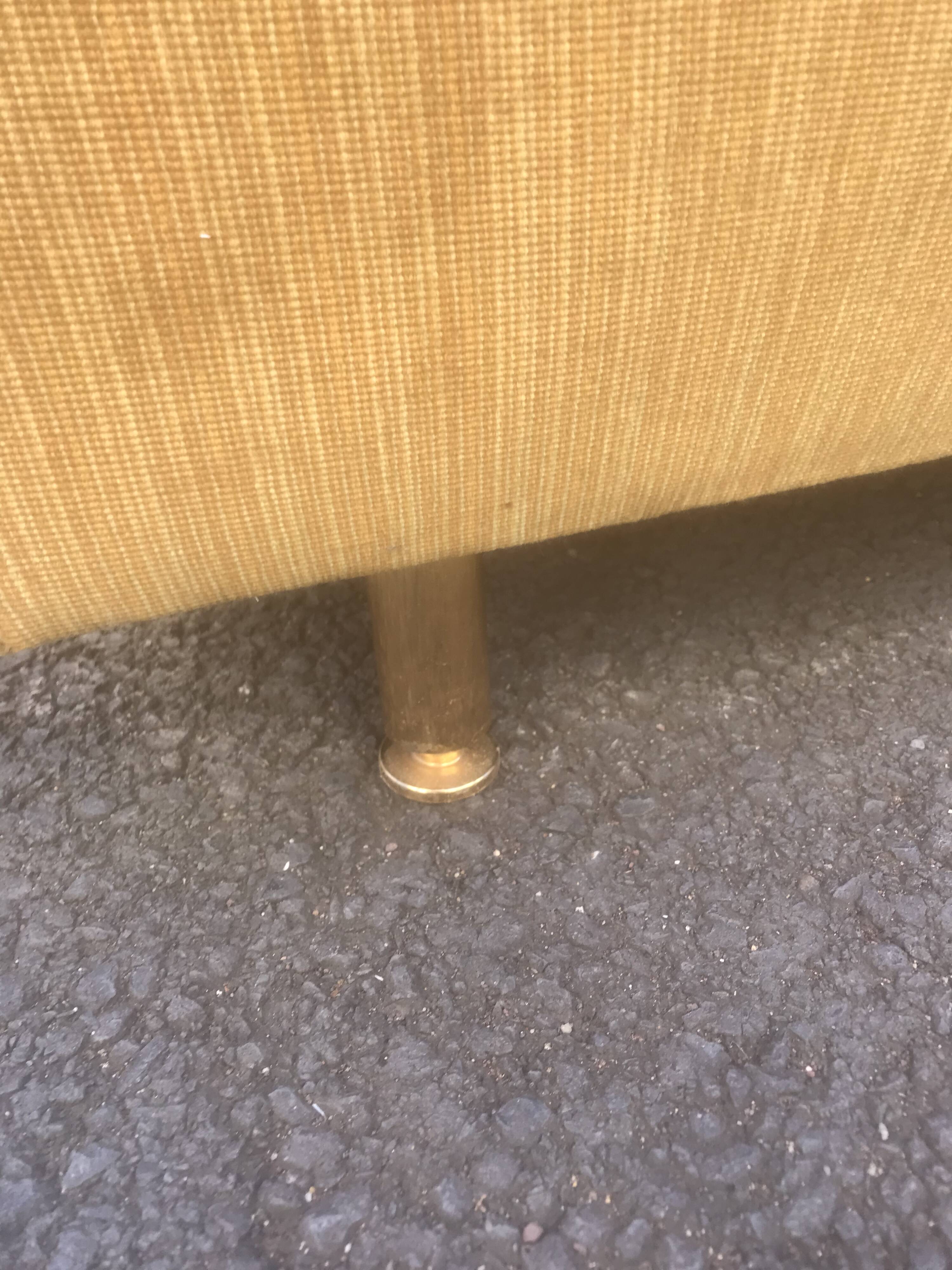 Vintage velvet sofa 1960