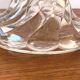 Impressive lamp base made of solid Baccarat crystal, bamboo torso model.