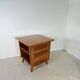Table d'appoint vintage en finition guitare brillante, Bilea