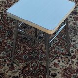 Tabouret chrome & formica