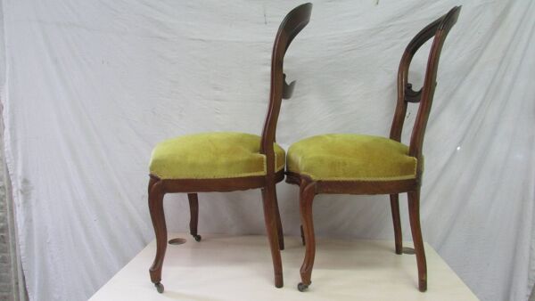 Paire de chaises Louis Philippe