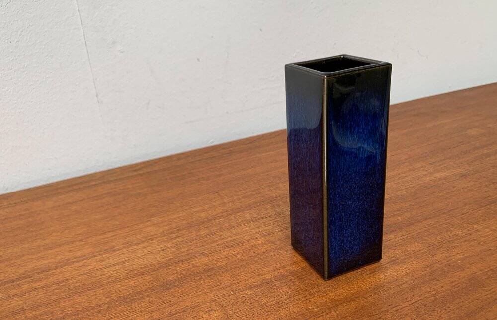 Vintage 1970s minimalist Japanese studio pottery vase from Tokoname.