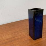 Vintage 1970s minimalist Japanese studio pottery vase from Tokoname.