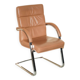 William Hands Orion office chair in leather, Mid-Century Modern style