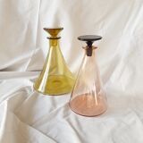 Large geometric decanter 60s