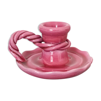 Vallauris ceramic candle holder