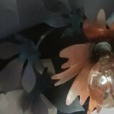 Flower lamp, Maison Jansen style, 1970s