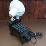 Vintage camera ceramic table lamp