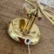 Set of Murano flower wall sconces