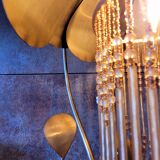 Old vintage brass lamp 70s