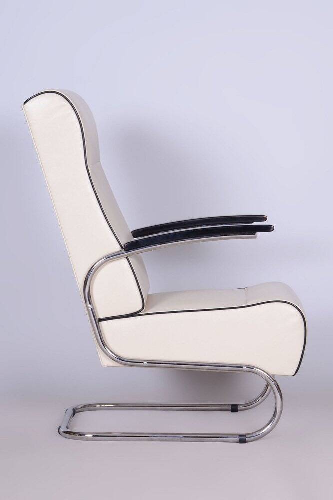 Bauhaus Armchair attributed to Mücke-Melder, 1930s