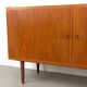 Enfilade danoise en teck par Carlo Jensen pour Hundevad & Co., 1960s
