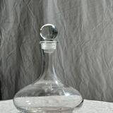 Flared decanter with round cap