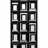 Christopher Guy "Cubism" Mirror 50-2351 – Black – New
