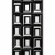 Miroir Christopher Guy “Cubism” 50-2351 – Noir – Neuf
