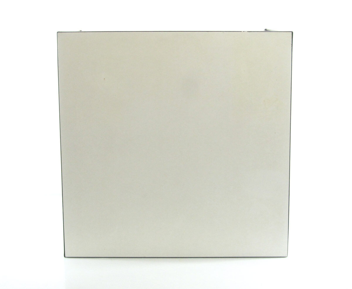 Sixties Vintage Metal & Wood Side Table – Minimalist Design