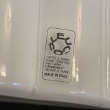 Leucos ceiling lamp "cloud" in opaline glass, ca 1980s