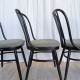 Vintage Bentwood Dining Chairs - Set of 4 Ligna Style - 1980s Yugoslavia