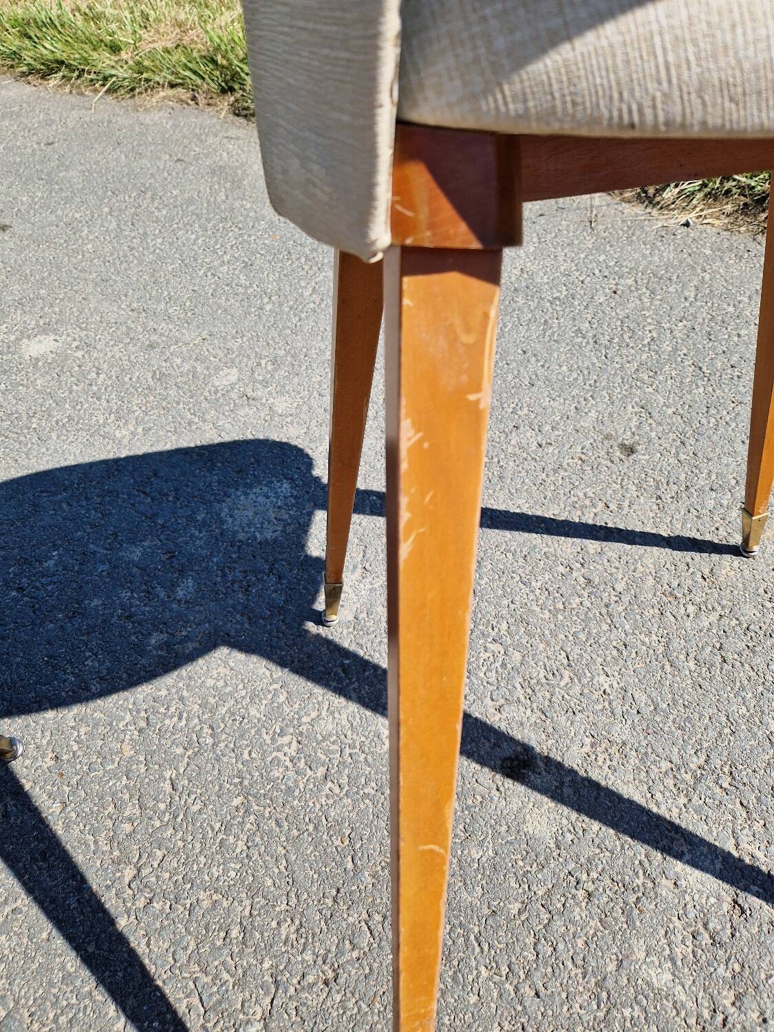 Set of 2 barrel chairs from the 60s