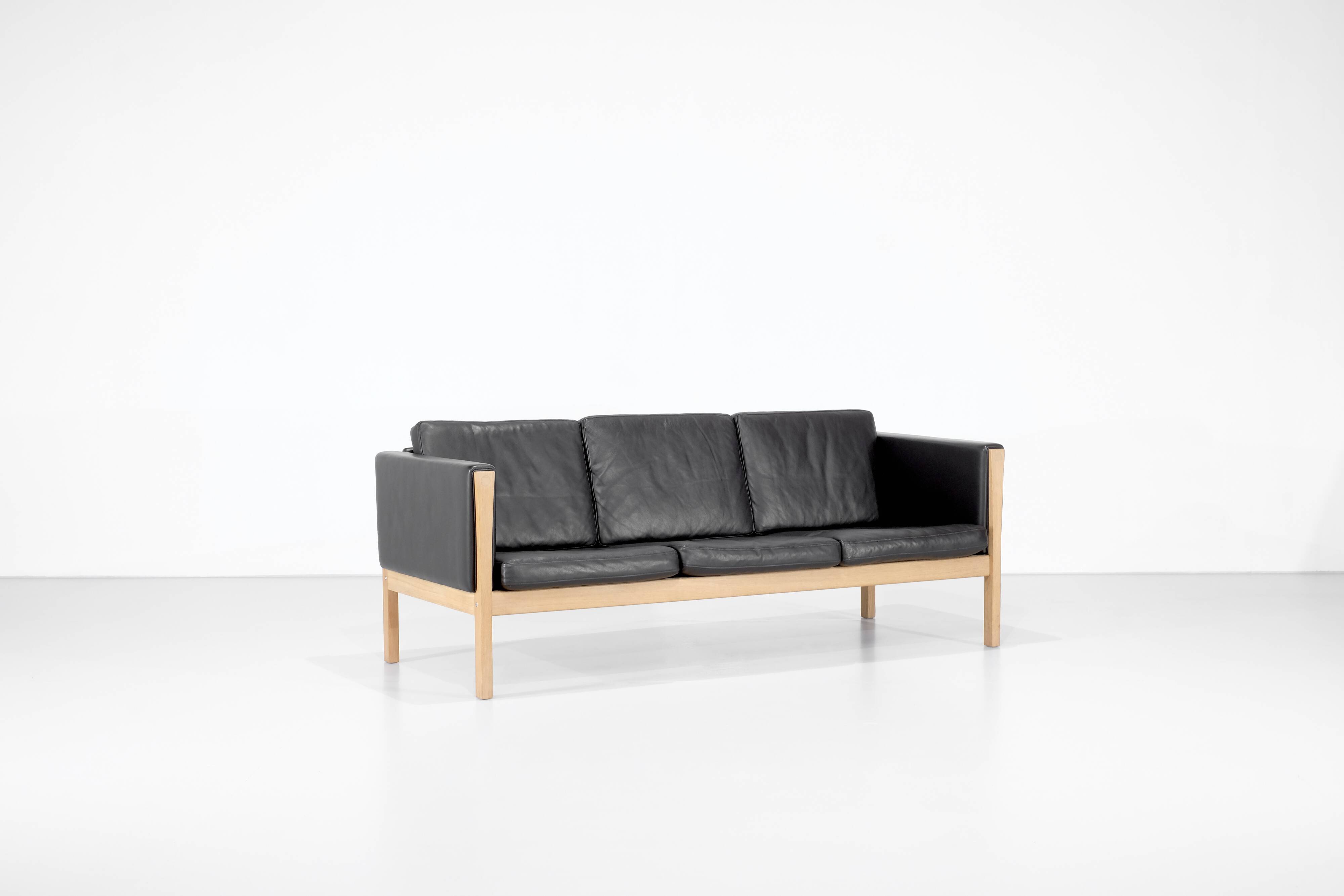 Canapé CH163 by Hans J. Wegner pour Carl Hansen & Son, Danemark 1965