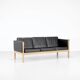Canapé CH163 by Hans J. Wegner pour Carl Hansen & Son, Danemark 1965