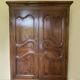 Antique solid wood wardrobe – Compact size (Ideal for small spaces)