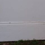 Communication door h216.5x87cm old paneled, molded