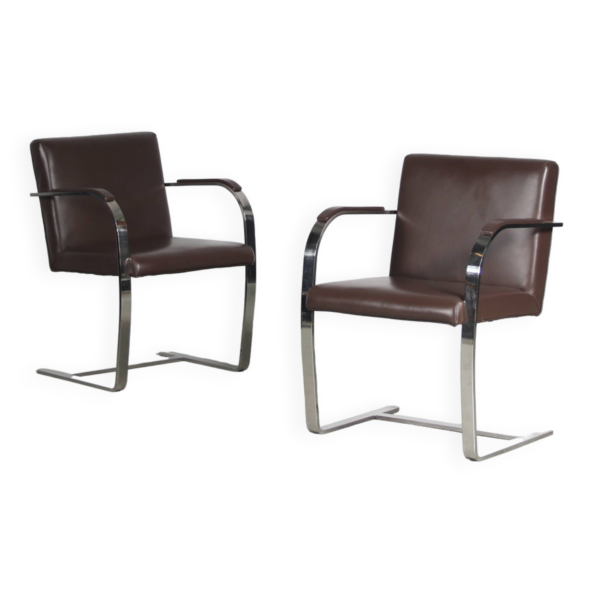 Paire de chaises « BRNO » des années 1970, Italie