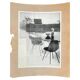 Original photo of furniture / dining chairs by Herman Miller, 1953
