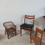 Rattan children's chair