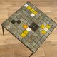 Table basse en céramique par « Les 2 potiers », 1960