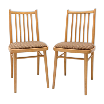 Chaises de salle à manger par Tatra nabytok, Tchécoslovaquie, années 1960, ensemble de 2