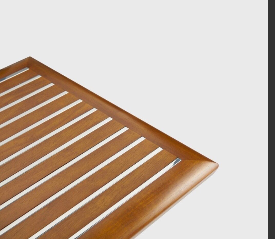 Side table / square coffee table - Riviera - Anne de Bejarry
