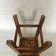 Tabouret en bois massif