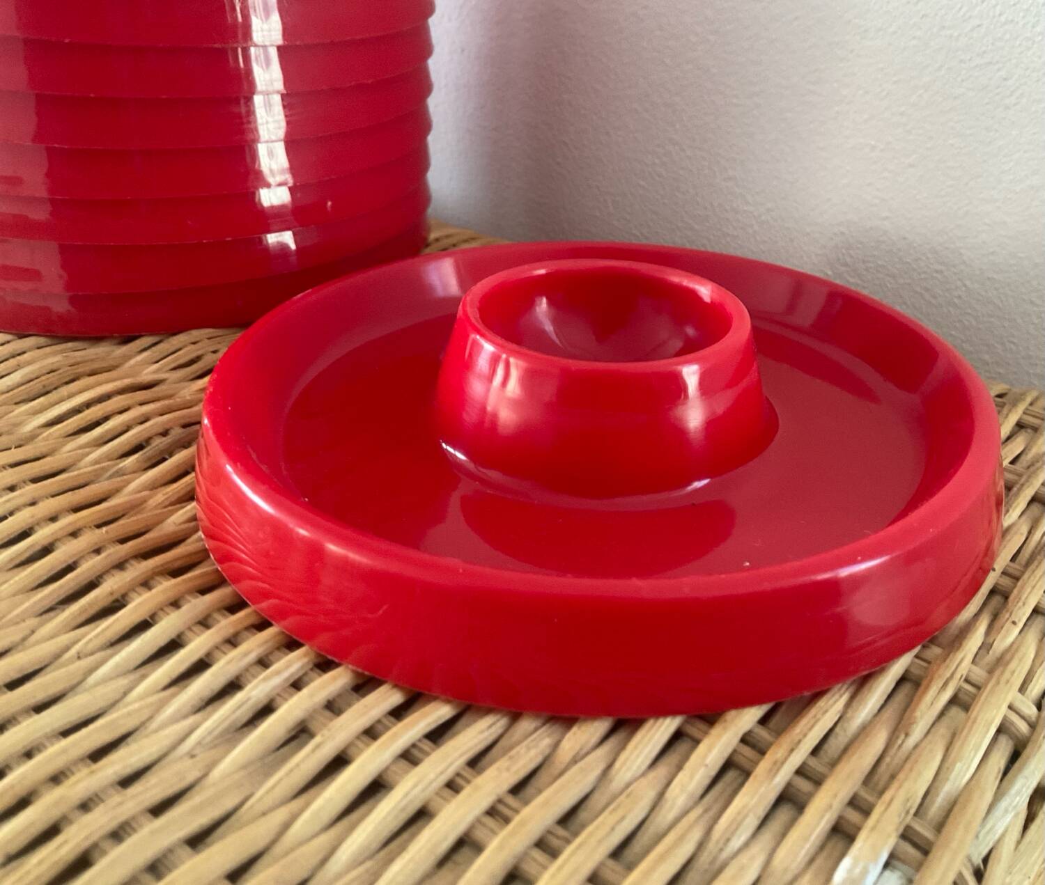 Set of 10 vintage egg cups Italy