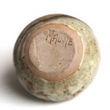 Ceramic ashtray by Annie Maume, frog head, 1960s.