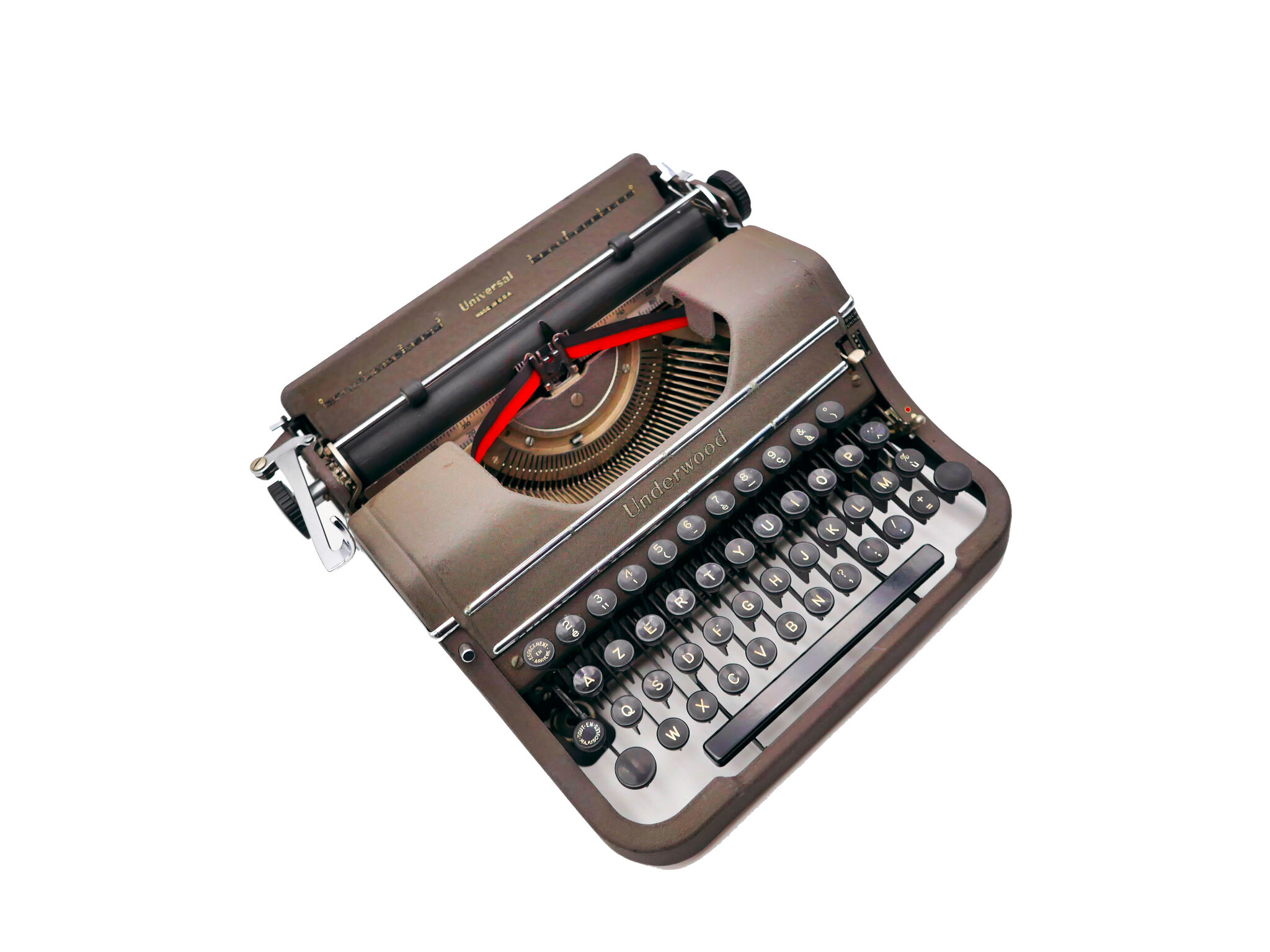 Underwood universal typewriter revised ribbon new black 1949