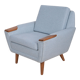 Fauteuil danois du milieu du siècle, années 1960