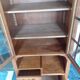 Louis XV style rosewood marquetry display case