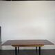 Scandinavian table in rosewood