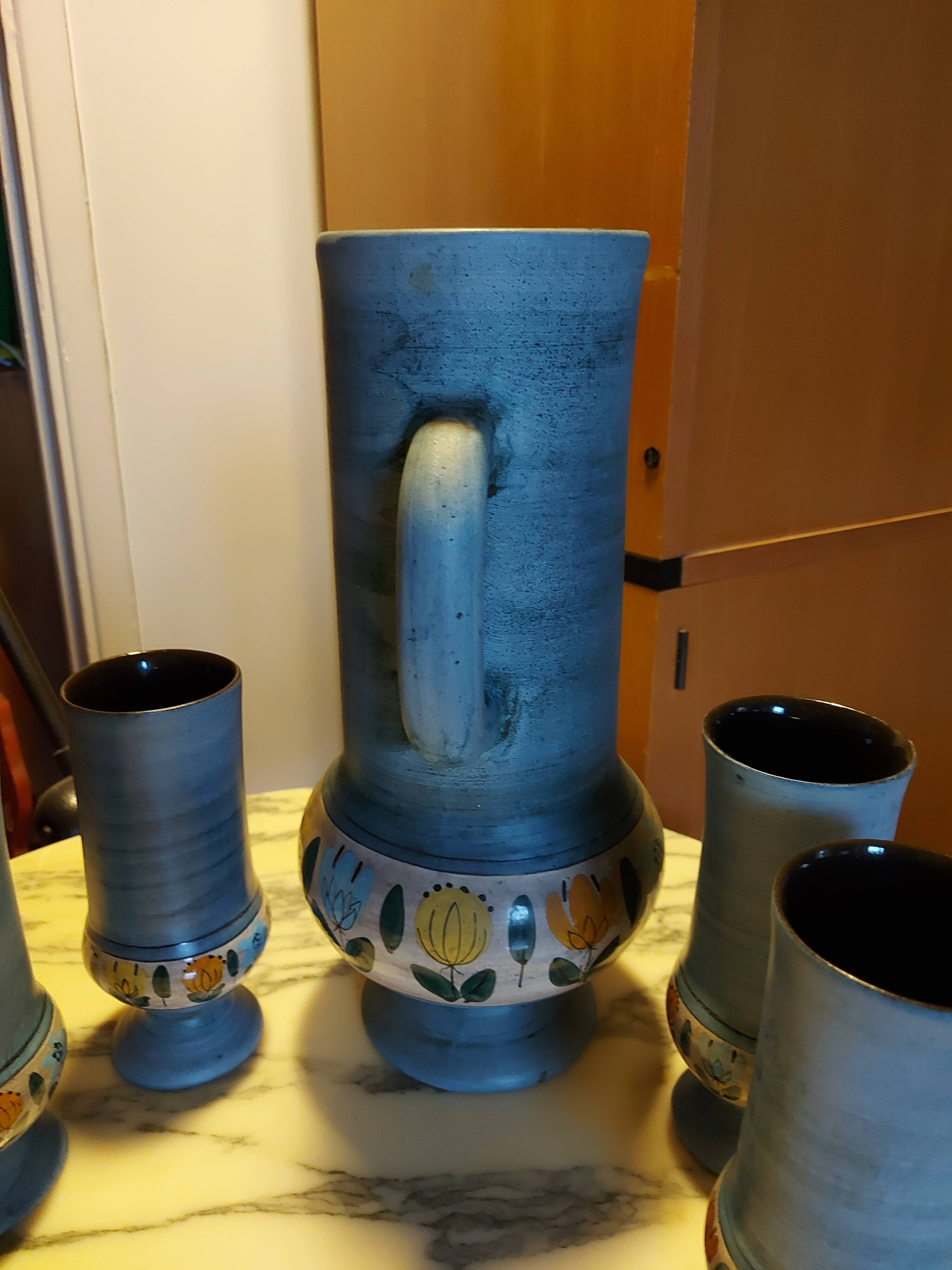 Jean de Lespinasse ceramic orangeade service